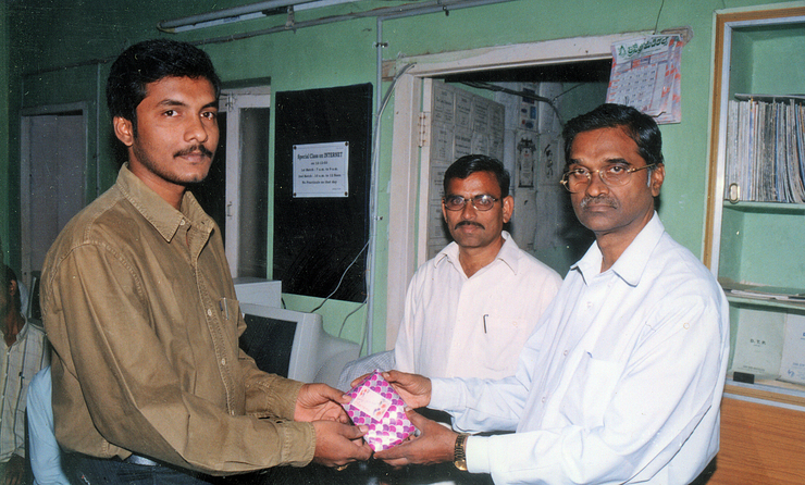 M.V.V.N. Pavan - First Prize in CorelDRAW 11
