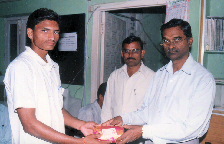 M. Vasu - First Prize in Adobe PageMaker 7.0.1