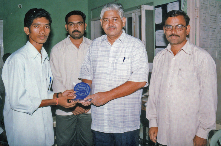 A. V. Phani Kumar - First Prize in CorelDRAW 11
