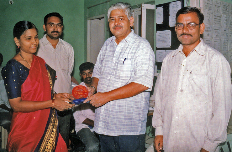 Bh. Lalitha - First Prize in CorelDRAW 11