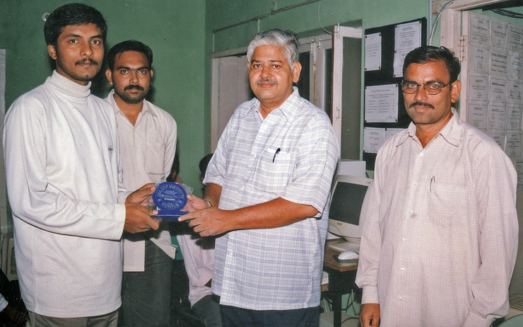 M.V.V.N Pavan - First Prize in Adobe PageMaker 7.0.1