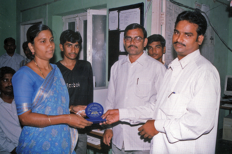 Bh. Lalitha - First Prize in Adobe PageMaker 7.0.1