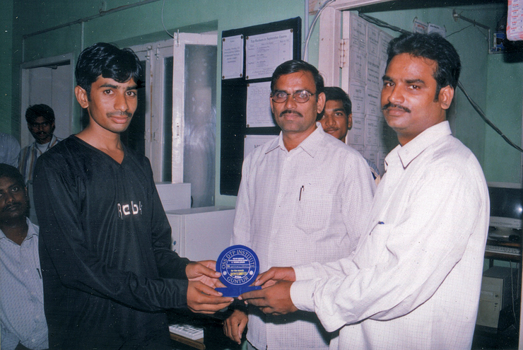 Sk. Abibuddin - First Prize in Adobe Photoshop 7.0.1