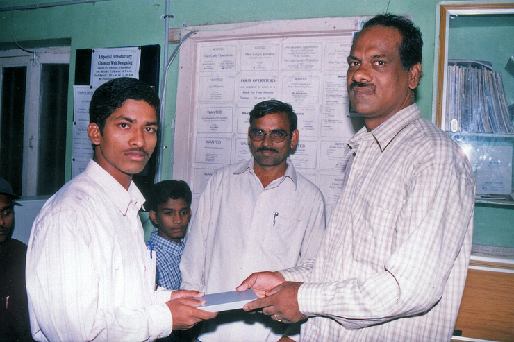 V. Anil Kumar - First Prize in CorelDRAW 11(SP1)