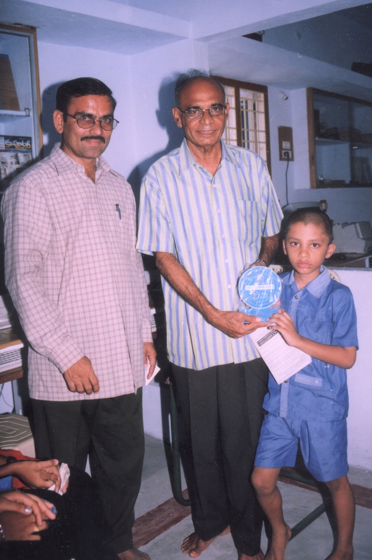 Sai Subrahmanyam - Below 5th Class - First Prize in CorelDraw Basics