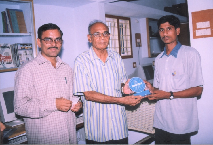 K. Shankar - First Prize in CorelDRAW 12