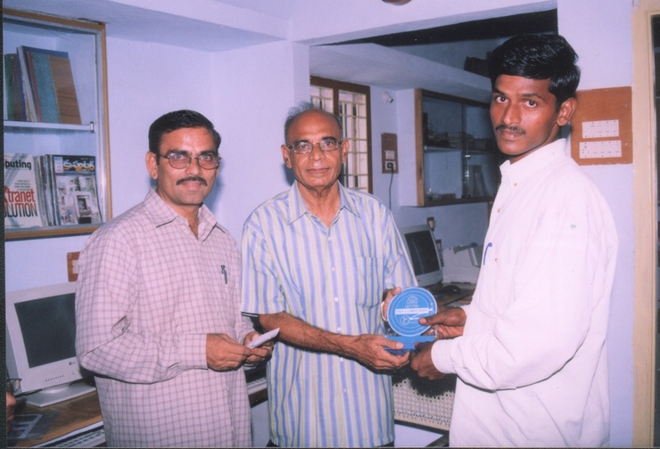 A. Satyanarayana - First Prize in Adobe Photoshop CS