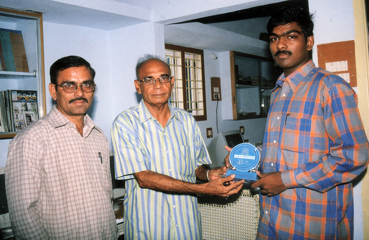 V. Anil Kumar - First Prize in CorelDRAW 12
