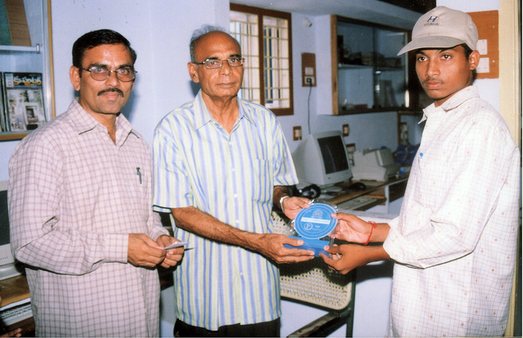 S. Ravi Teja - First Prize in CorelDRAW 12
