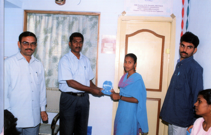 M. Rajya Lakshmi - First Prize in Adobe PageMaker 7.0.1