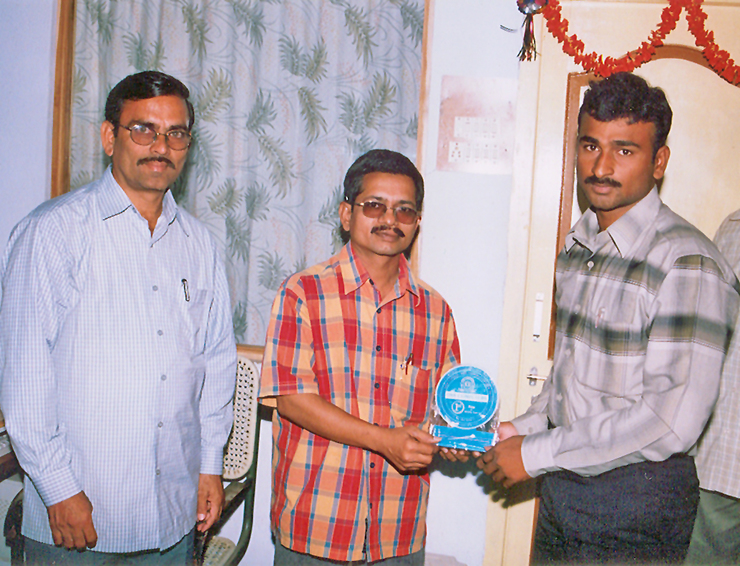 K Srinivas Rao - First Prize in CorelDraw 12