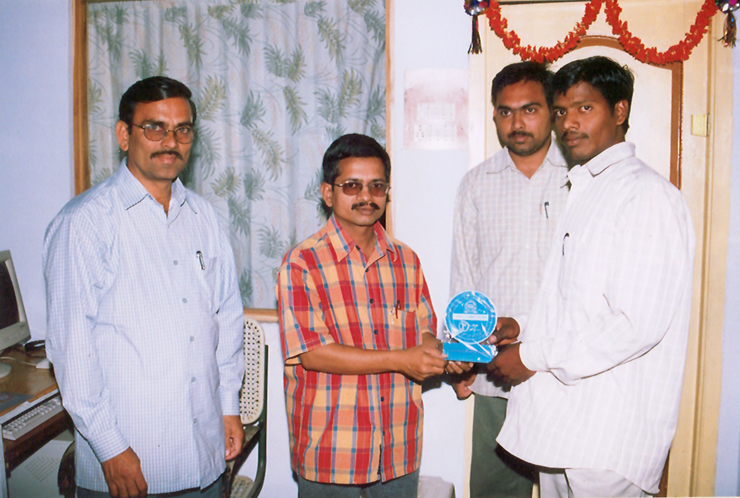 G. China Venkaiah - First Prize in Adobe Photoshop CS