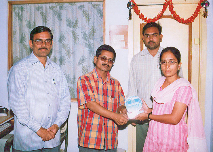 A. Venkata Ramana - First Prize in CorelDRAW 12