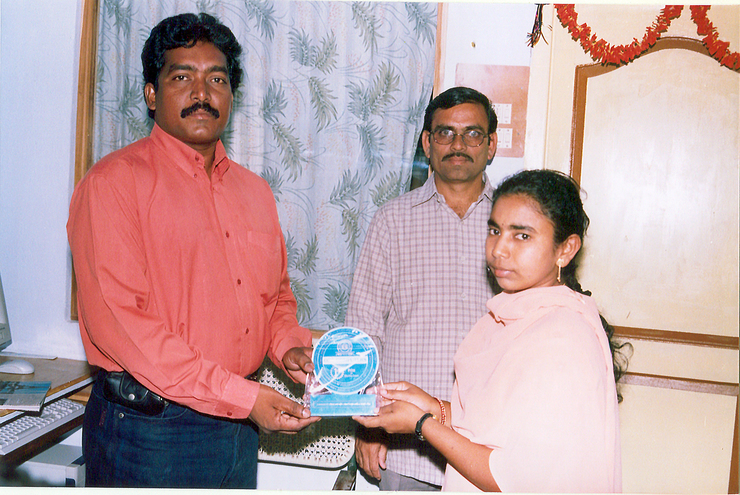 S. Hemalatha - First Prize in Microsoft Word 2003