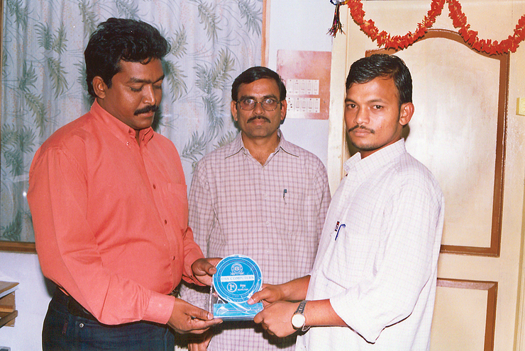L. Veeranjaneya Prasad - First Prize in CorelDRAW 12