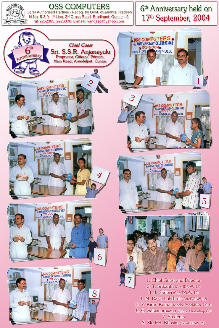 17th September, 2004 - 6th Anniversary - Sri S.S.R. Anjaneyulu